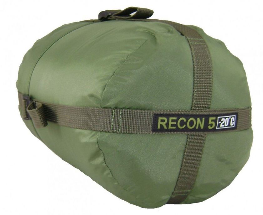 Recon 5   20c Military Sleeping Bag,Olive,New.Army  