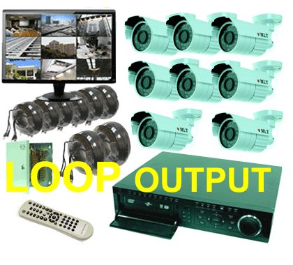 8CH DVR Security Camera Surverllance Network System  