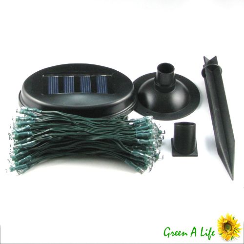   Solar Powered Home Outdoor Window Garden Path String Light Lamp  