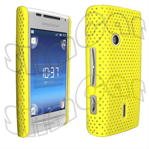 Hard Mesh Grid Case Cover for Sony Ericsson Xperia X8  