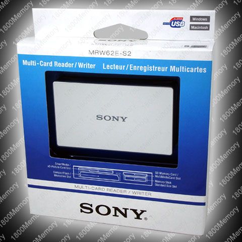 SONY Multi Card CF SD MMC MSPD M2 xD SM USB Card Reader  