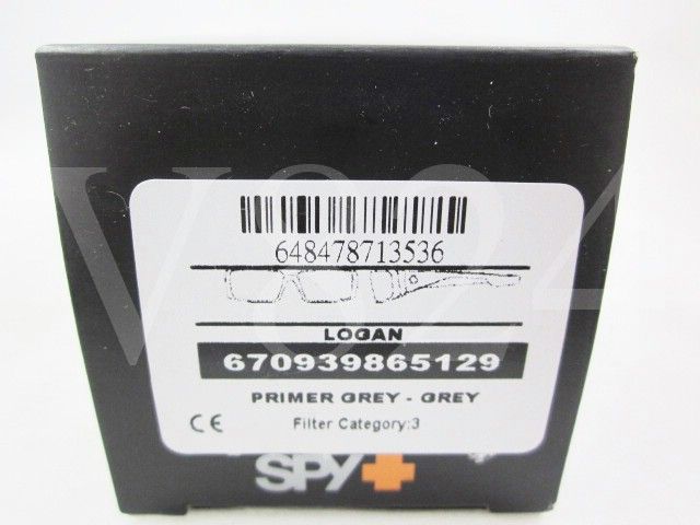 SPY Sunglasses LOGAN   PRIMER GREY LOPY00 670939865129  