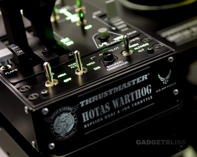 Thrustmaster Hotas Warthog Flight Stick +Split Throttle  