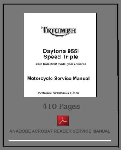 Triumph 995 Workshop Service Repair Manual pdf ebook  